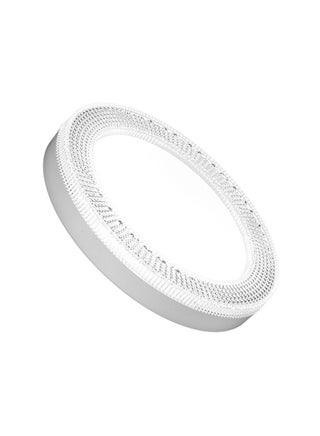 36W Crystal-Effect LED Flush Mount Ceiling Light - 23cm Modern Round Design, 3 Color Temperatures , Anti-Flicker Eye Protection, High Brightness Home Lighting Fixture - view 5